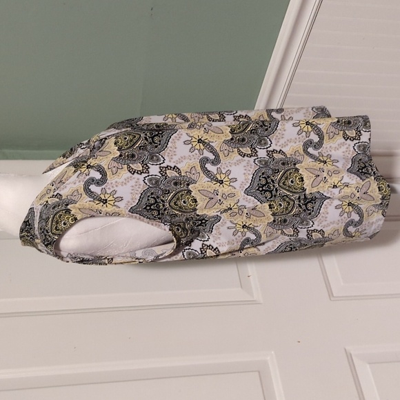 Dana Buchman Large Tank Paisley Summer Work - Picture 6 of 9